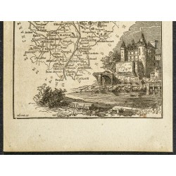Gravure de 1865 - Charente et Cantal - 4