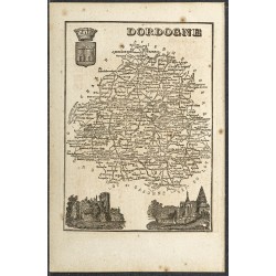 Gravure de 1865 - Creuse et Dordogne - 2