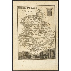 Gravure de 1865 - Eure et Eure et Loir - 2