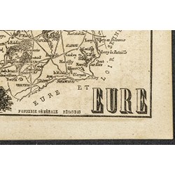Gravure de 1865 - Eure et Eure et Loir - 6