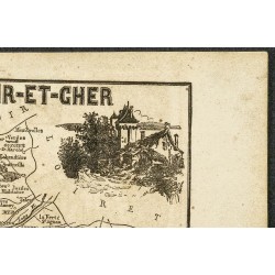 Gravure de 1865 - Loir-et-Cher et Loire - 4