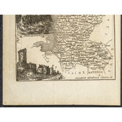 Gravure de 1865 - Manche et Maine et Loire - 4