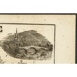 Gravure de 1865 - Moselle et Nièvre - 4