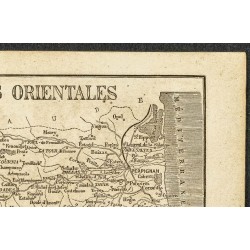 Gravure de 1865 - Pyrénées orientales et Hautes Pyrénées - 4