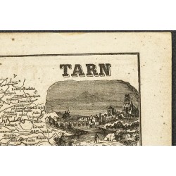 Gravure de 1865 - Tarn et Tarn-et-Garonne - 4