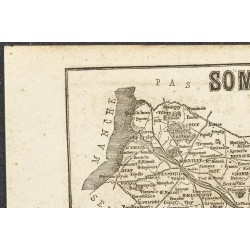 Gravure de 1865 - Somme et Deux Sèvres - 3