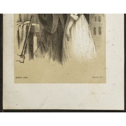 Gravure de 1850ca - Portrait de Jeanne Grey - 3