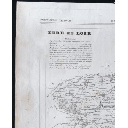 Gravure de 1833 - Département de l'Eure et Loir - 2