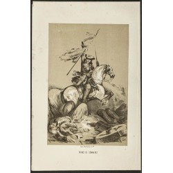 Gravure de 1850ca - Portrait du Prince de Commerci - 1