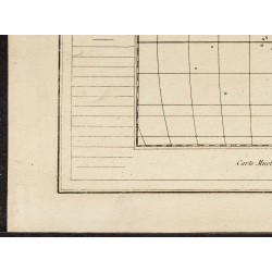 Gravure de 1840ca - Carte muette de l'Afrique - 4