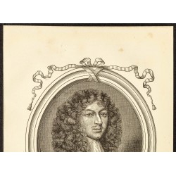 Gravure de 1882 - Portrait de Louis XIII - Gravure ancienne - Roi de France - - 2