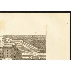 Gravure de 1882 - Palais et jardins du Luxembourg - 3