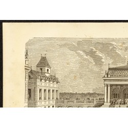 Gravure de 1882 - Place de la nation - 2