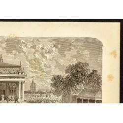 Gravure de 1882 - Place de la nation - 3