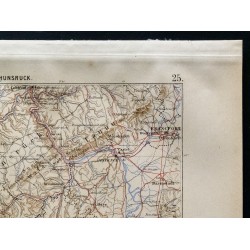 Gravure de 1880 - Carte de Hardt & Hunsruck - 3