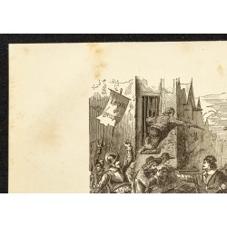 Gravure de 1882 - Libération de Pierre Broussel - 2