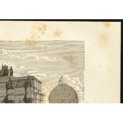 Gravure de 1882 - Arc de triomphe du Carrousel - 3