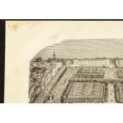 Gravure de 1882 - Halle au vin - 2