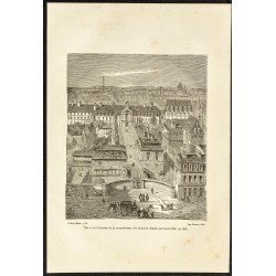 Gravure de 1882 - Manufacture des Gobelins - 1