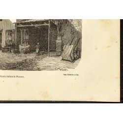 Gravure de 1882 - Église Saint-Julien-le-Pauvre - 5