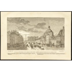 Gravure de 1882 - Rue Saint-Antoine - 1