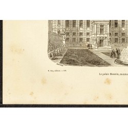 Gravure de 1882 - Hôtel Tubeuf - 4