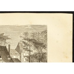 Gravure de 1882 - Porte d'entrée de l'hôpital Saint-Louis - 3