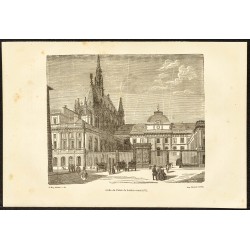 Gravure de 1882 - Palais de la cité - 1