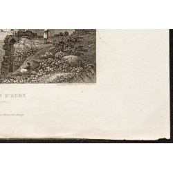 Gravure de 1862 - Saint-Jean d'Acre - 5