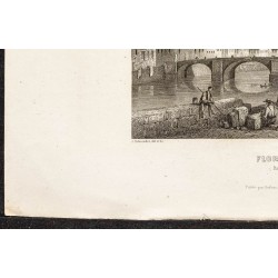 Gravure de 1862 - Ville de Florence - 4