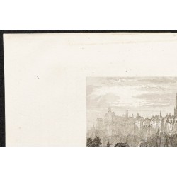 Gravure de 1862 - Ville de Fribourg - 2