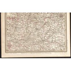 Gravure de 1873 - Nord-Ouest de la France - 3