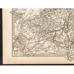 Gravure de 1873 - Allemagne du Nord-Ouest, Pays-bas et Belgique - 4