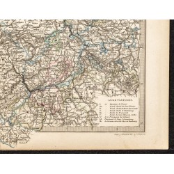 Gravure de 1873 - Allemagne du Nord-Ouest, Pays-bas et Belgique - 5