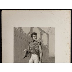 Gravure de 1850 - Portrait de Jérôme Napoléon - 2