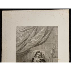 Gravure de 1850ca - Portrait de Napoléon II - 2