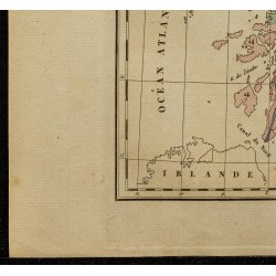 Gravure de 1826 - Carte de l'Écosse - 4