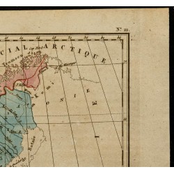 Gravure de 1826 - Carte de Suède et Norvège - 3