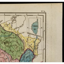 Gravure de 1826 - Carte de France - 3