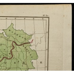 Gravure de 1826 - Carte du Royaume de Pologne - 3