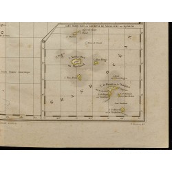 Gravure de 1855ca - Carte de l'Océanie - 5