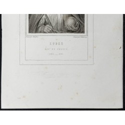 Gravure de 1855 - Portrait de Eudes - 3
