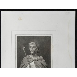 Gravure de 1855 - Portrait de Charles III - 2