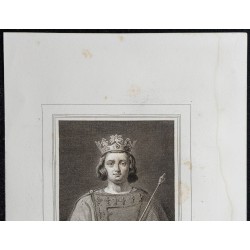 Gravure de 1855 - Portrait de Charles IV - 2