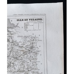 Gravure de 1833 - Département de l'Ille-et-Vilaine - 3