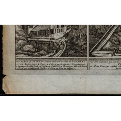 Gravure de 1778ca - Pfäfers en Suisse - 4