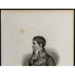 Gravure de 1868 - Portrait de Lucien Bonaparte - 2