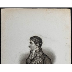 Gravure de 1850ca - Portrait de Lucien Bonaparte - 2