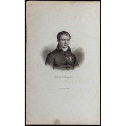 Gravure de 1850ca - Portrait de Joseph Bonaparte - 1