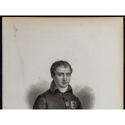 Gravure de 1850ca - Portrait de Joseph Bonaparte - 2